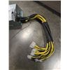 Image 3 : ANTMINER S9 BITCOIN MINDER W/ APW3 POWER SUPPLY - USED, WORKING