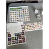 Image 2 : OVER 100 PINS OF COUNTRY FLAGS, STAMPS AND STICKERS