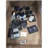 Image 1 : TRAY OF CELL PHONE BATTERIES AND MEMORY CARDS/FLASH DRIVES ETC.