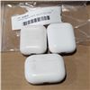 Image 1 : 3 APPLE AIRPOD SETS, ASSORTED, LOST PROPERTY