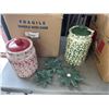 Image 2 : TWO BOXES OF CERAMIC CANNISTERS