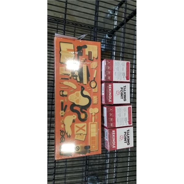 NEW REKINDLE AND SECRET HITLER BOARD GAMES