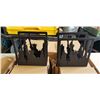 Image 1 : 16 NEW BLACK METAL 2PC NAPKIN HOLDER SETS, 32 TOTAL HOLDERS