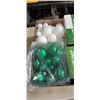 Image 2 : LARGE LOT OF NEW CHRISTMAS DECOR, INCLUDING LIGHT SETS, BALLS, AND TREE STORAGE BAG