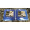 Image 1 : 2 NEW KINGSIZE LUXURY SATIN 4PC SHEET SETS, BLUE