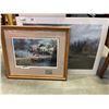 Image 1 : LIFTING TO THE NORTH BY KEN ZYLLA LEP WITH SIGNED LEP