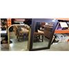 Image 1 : TWO FRAMED MIRRORS