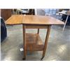 Image 2 : TEAK SERVING CART
