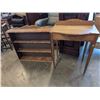 Image 1 : ANTIQUE TELEPHONE TABLE AND DISPLAY SHELF