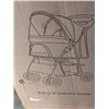 Image 1 : VIVO BLACK FOUR WHEEL PET STROLLER