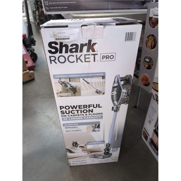 SHARK ROCKET PRO DLX CORDED STICK VACUUM - TESTED WORKING, RETAIL $229