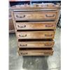 Image 2 : VINTAGE DIXIE 5 DRAWER HIGH BOY DRESSER