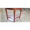 Image 2 : D TABLE WITH CARVED LEGS