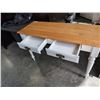 Image 2 : 2 DRAWER HALL TABLE
