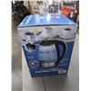 Image 2 : HAMILTON BEACH 1L COMPACT GLASS ELECTRIC KETTLE - TESTED WORKING