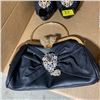 Image 2 : 3 PAIRS OF NEW DESIGNER HEELS AND MATCHING PURSES SIZE 7.5-9.5