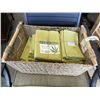 Image 1 : NEW DREAM DESIGNS HEMP KEYLIME TABLECLOTHS X9 (52" X 52") AND 34 NAPKINS (34" X 34") - RETAIL $652