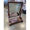 Image 1 : ANTIQUE MAHOGANY VANITY MIRROR