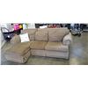 Image 1 : TWO PIECE UPHOLSTERED SECTIONAL SOFA