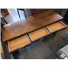 Image 2 : THREE DRAWER HALL TABLE