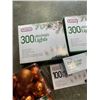 Image 3 : 2 XMAS LIGHTS 300PK, 100 AND 50 PACK WITH ORANGE DECORATIVE BALLS