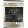 Image 3 : 2 NEW QUEENSIZE 4PC LUXURY SATIN SHEET SETS, TAUPE