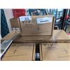Image 4 : ASSORTED  NEW BLACK CLAMP ON MODULAR CABLE MANAGEMENT TRAYS AND NEW VESA SURGE POROTECTOR POWER STRI