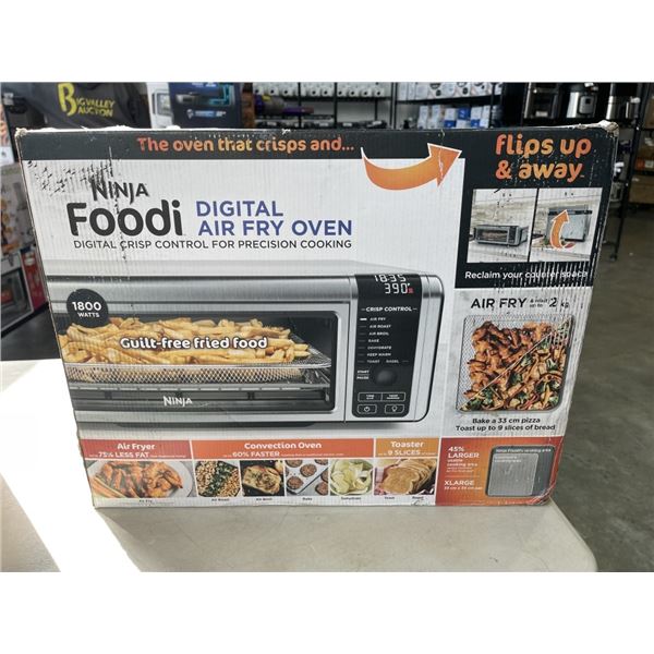 NINJA FOODI DIGITAL AIR FRY OVEN - TESTED WORKING, RETAIL $259