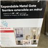 Image 3 : BILLY EXPANDABLE METAL GATE 28" - 48" - RETAIL $84