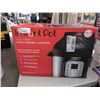 Image 1 : INSTANT POT 11IN1 DUO CRISP COMBO ELECTRIC PRESSURE COOKER - TESTED WORKING, RETAIL $279