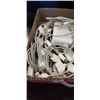 Image 2 : TRAY OF APPLE ADAPTERS CORDS AND MORE