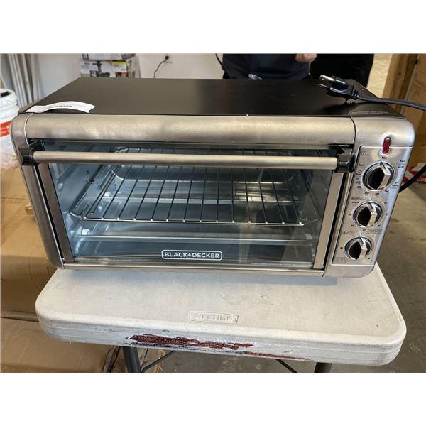 BLACK & DECKER CONVECTION TOASTER OVEN - TESTED WORKING, RETAIL $199