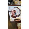 Image 3 : 3 WESTERN FRAMED OIL ON CANVAS