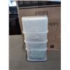 Image 2 : NEW AIR TIGHT FOOD STORAGE CONTAINER SET