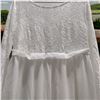 Image 2 : White Maxi Dress for Women with ties at the back Size: XL