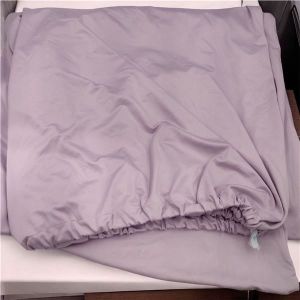 Lavender shade Mattress Cover for Twin bed