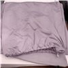 Image 1 : Lavender shade Mattress Cover for Twin bed