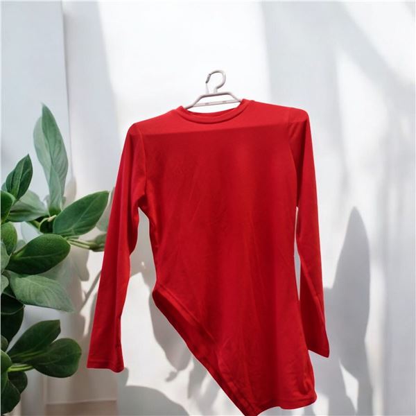 Red Co-ord set with Mini swimming dress Size M