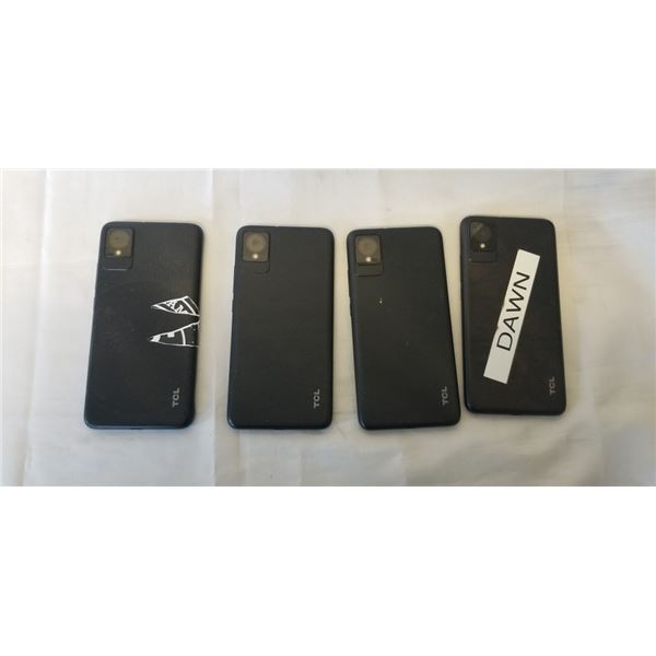 4 TCL 502 PHONES