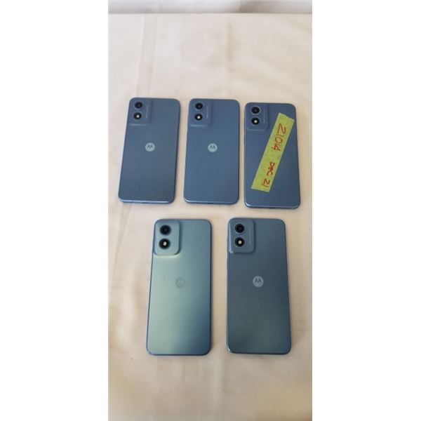 5 MOTOROLA MOTO G PLAY SMARTPHONES