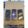 Image 1 : 3 SAMSUNG GALAXY S9 PLUS SMART PHONES