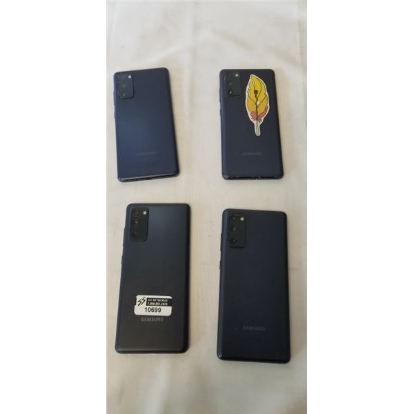 4 SAMSUNG GALAXY S20 FE SMARTPHONES