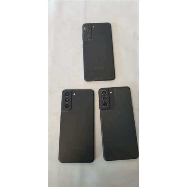 3 SAMSUNG GALAXY S21 FE SMARTPHONES