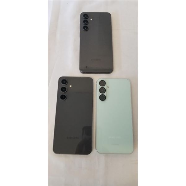 3 SAMSUNG GALAXY S23 5G SMART PHONES