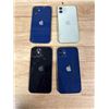 Image 1 : 4 APPLE IPHONE 12 SMARTPHONES