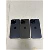 Image 1 : 3 APPLE IPHONE 15 PRO MAX SMARTPHONES