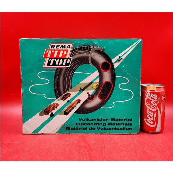 VTG Rema Tip Top Vulkanisier Material Bicycle Wheel Repair Kit Made In West Germany