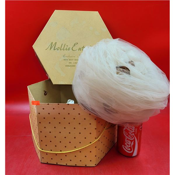 Antique Mollie Entwistle Hat Made In Vancouver