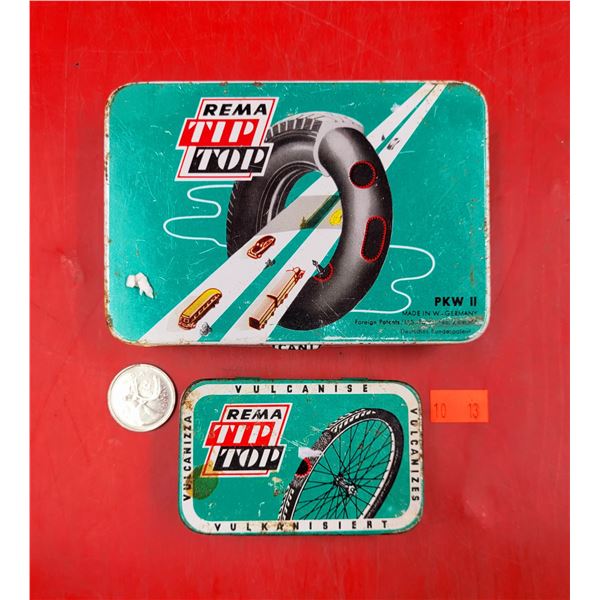 Rema Tip Top Bicycle Wheel Repair Kits Made In West Germany