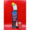 Image 1 : Wooden Hand Crafted First Nations Eagle